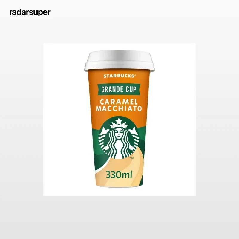 Bebida de leche café y caramelo Starbucks 330 ml.