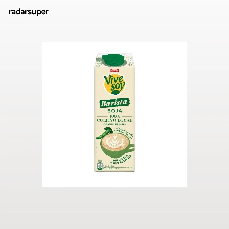 Bebida de Soja Barista Vivesoy sin gluten 1 l.