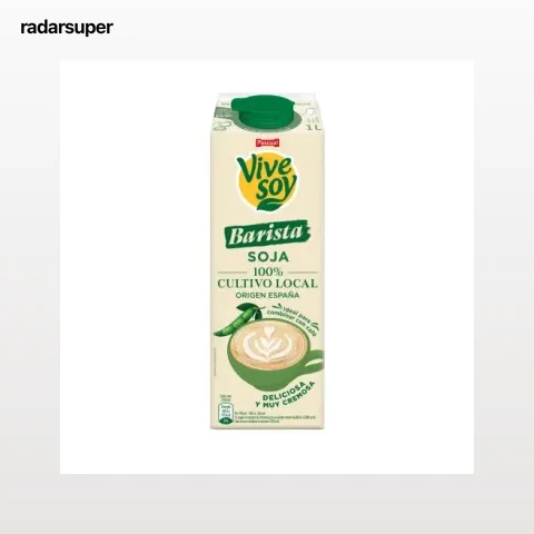 Bebida de Soja Barista Vivesoy sin gluten 1 l.