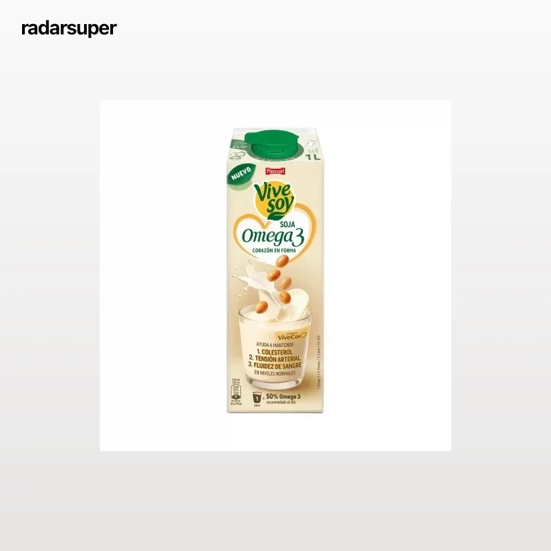 Bebida de soja Omega 3 Vivesoy 1 l.