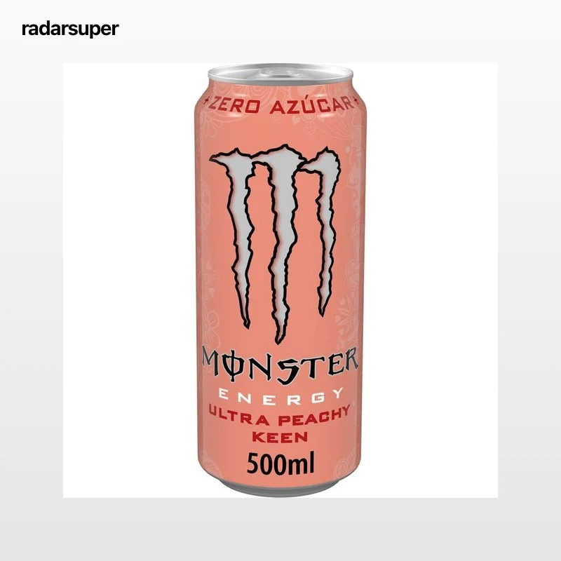 Bebida energética energy Ultra Peachy Keen Monster 500ml Lata