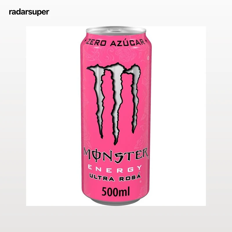 Bebida energética Energy Ultra Rosa Monster 500ml