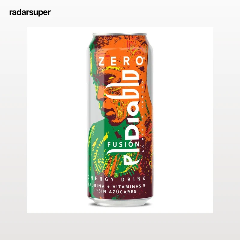 Bebida energética fusión zero Dia El diablo 500 ml