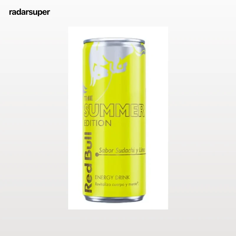 Bebida energética lata red bull con sabor sudachi y lima The Summer Edition 25cl