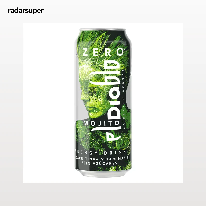Bebida energética de mojito zero Dia El diablo 500 ml