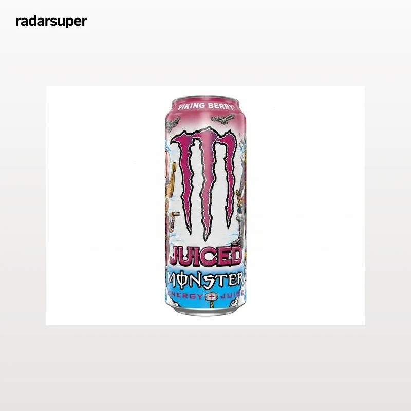 BEBIDA ENERGÉTICA MONSTER VIKING BERRY 0.5L (SDR)