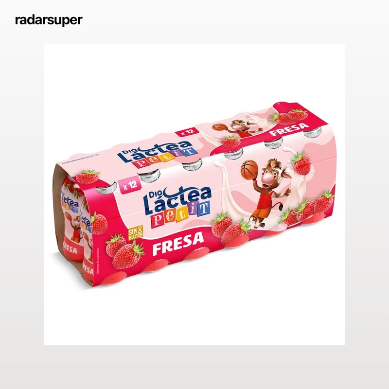 Bebida de fresa Dia Láctea 12 x 100 g