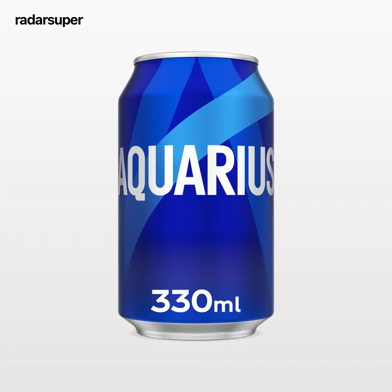 Bebida isotónica Aquarius lata 33cl limón