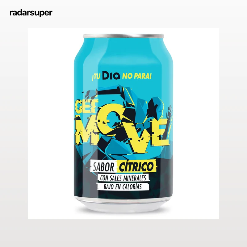 Bebida isotónica sabor limón Dia Get move 300 ml