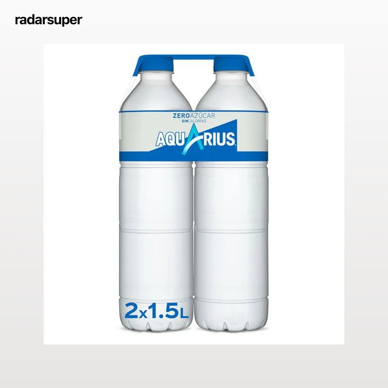 Bebida isotónica zero Aquarius botella 1,5l