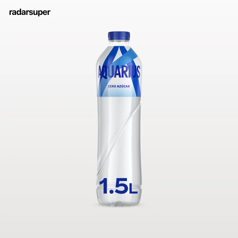 Bebida isotónica zero azúcar Aquarius 1,5l limón Botella