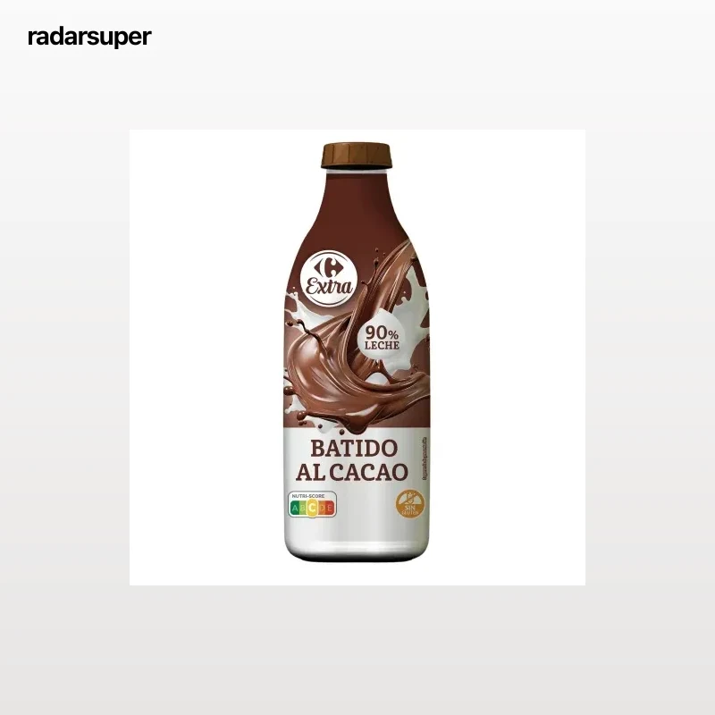 Bebida láctea al cacao Carrefour Clasicc sin gluten 1 l.