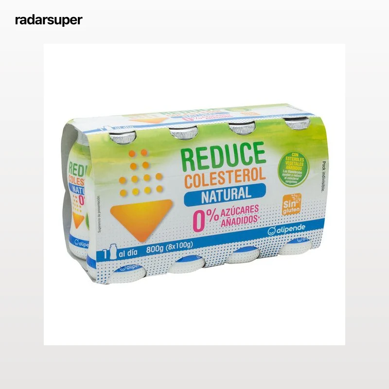 Bebida láctea Alipende colesterol pack 8 natural