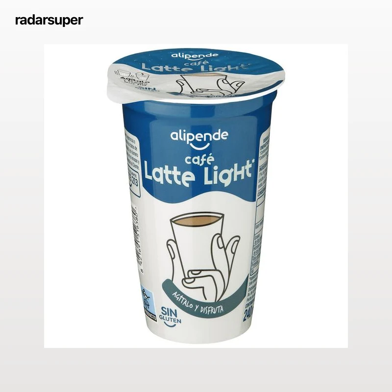 Bebida láctea de café con leche light Alipende 240ml