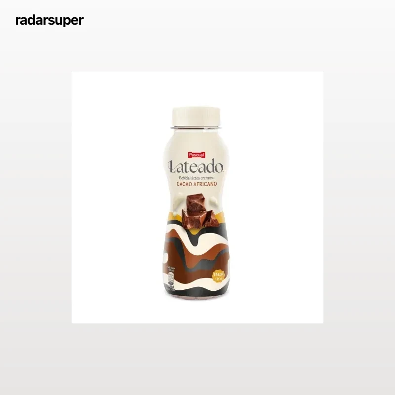 Bebida láctea cremosa con cacao Lateado Pascual 230 ml.