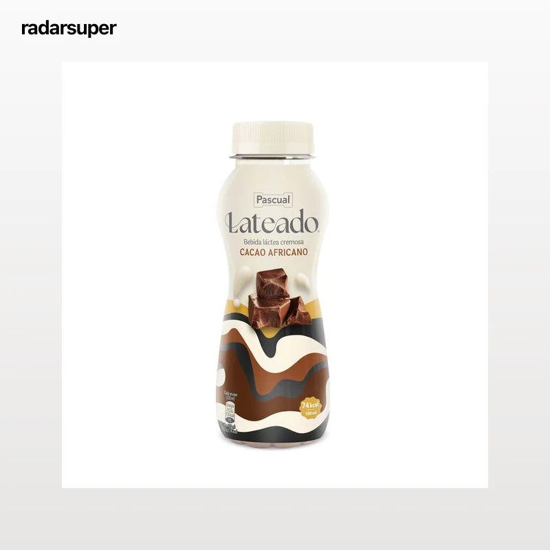 Bebida láctea cremosa lateado Pascual 230ml cacao africano