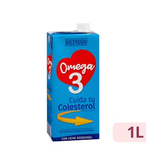 Bebida láctea desnatada omega 3