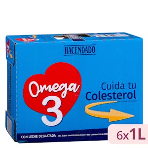 Bebida láctea desnatada omega 3