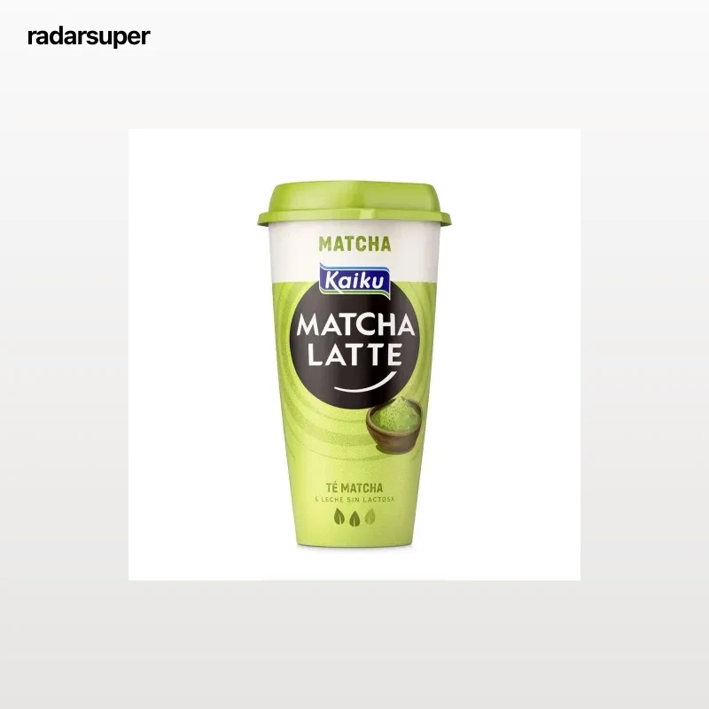 Bebida láctea matcha latte Kaiku sin gluten y sin lactosa 230 ml.