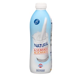 Bebida láctea natural azucarada