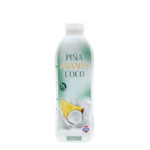 Bebida láctea de piña y coco