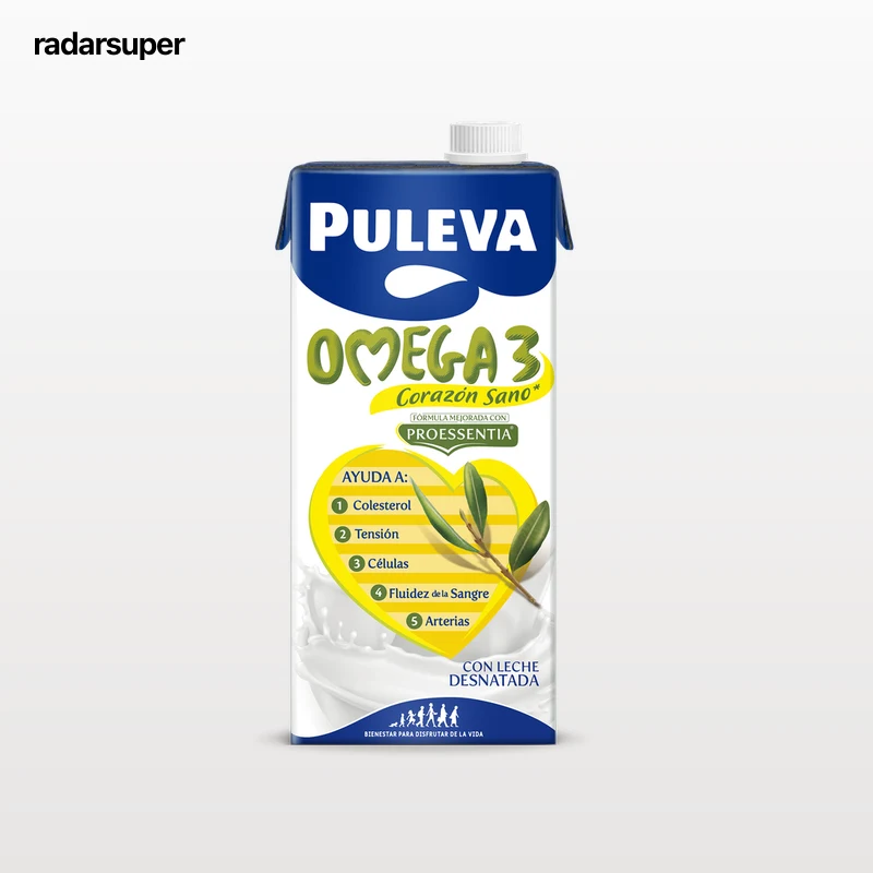 Bebida láctea Puleva omega3 1l
