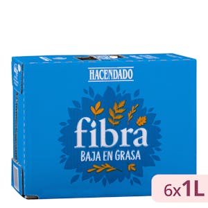 Bebida láctea semidesnatada con fibra
