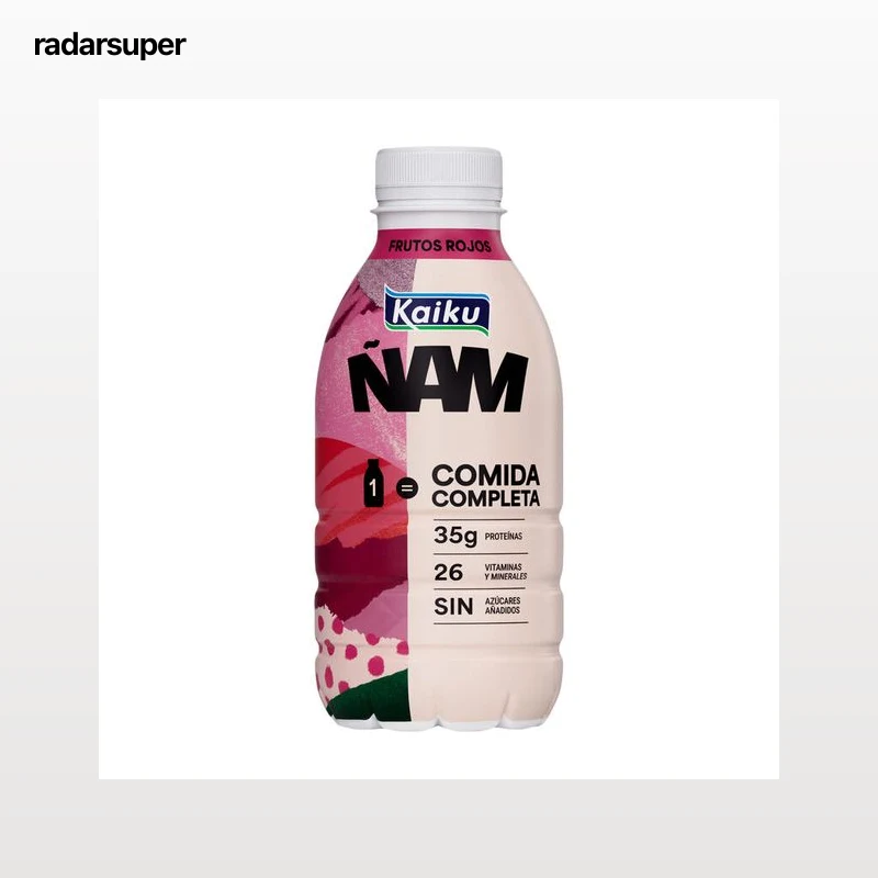 Bebida láctea sin lactosa de frutos rojos Kaiku 500ml