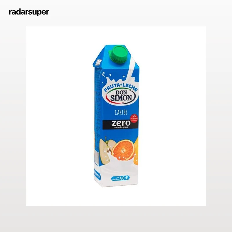 Bebida de leche y zumo de frutas caribeñas y 0% materia grasa DON SIMON Funciona max 1 l.
