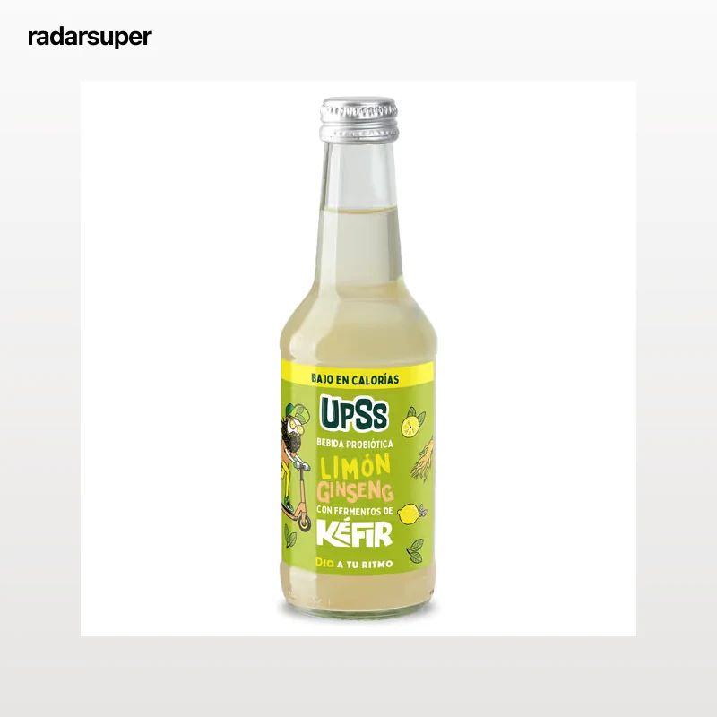 Bebida de limón y ginseng con kéfir Dia Upss 250 ml