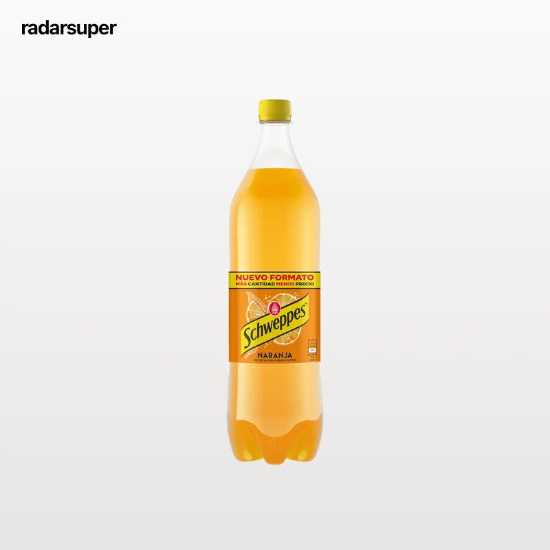 Bebida refrescante sabor naranja