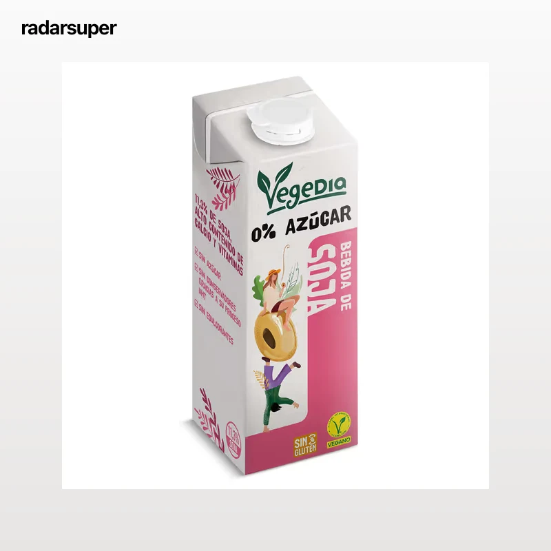 Bebida de soja 0% azúcares Dia Vegedia 1 L