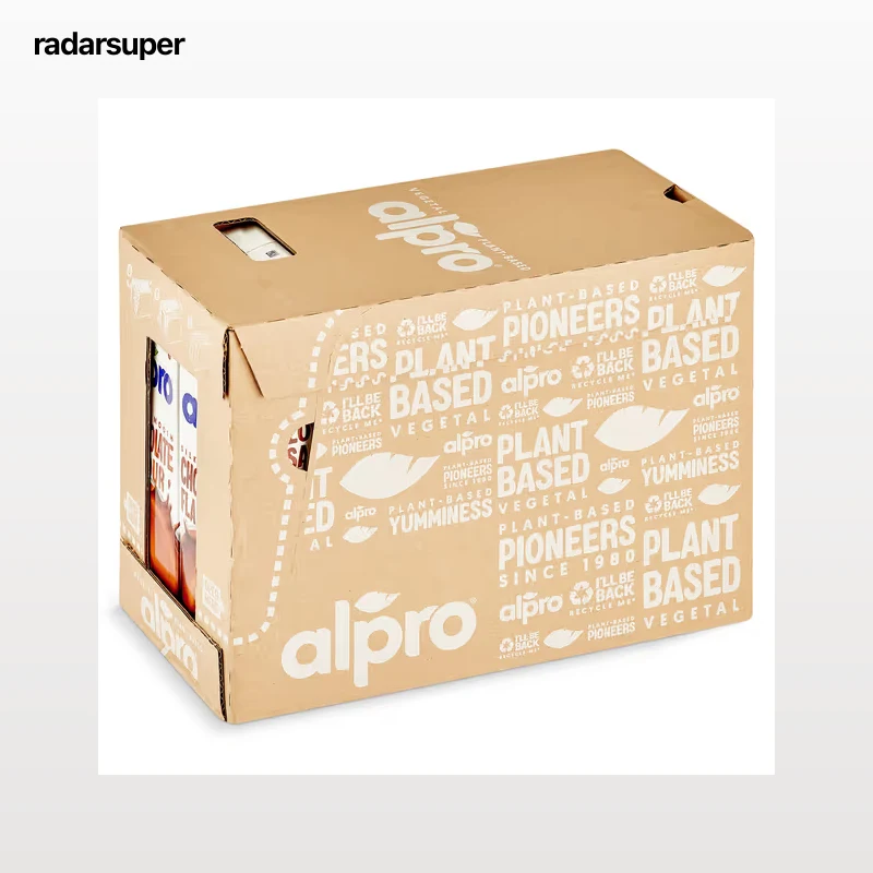 Bebida de soja sabor chocolate Alpro pack 8 x 1 L