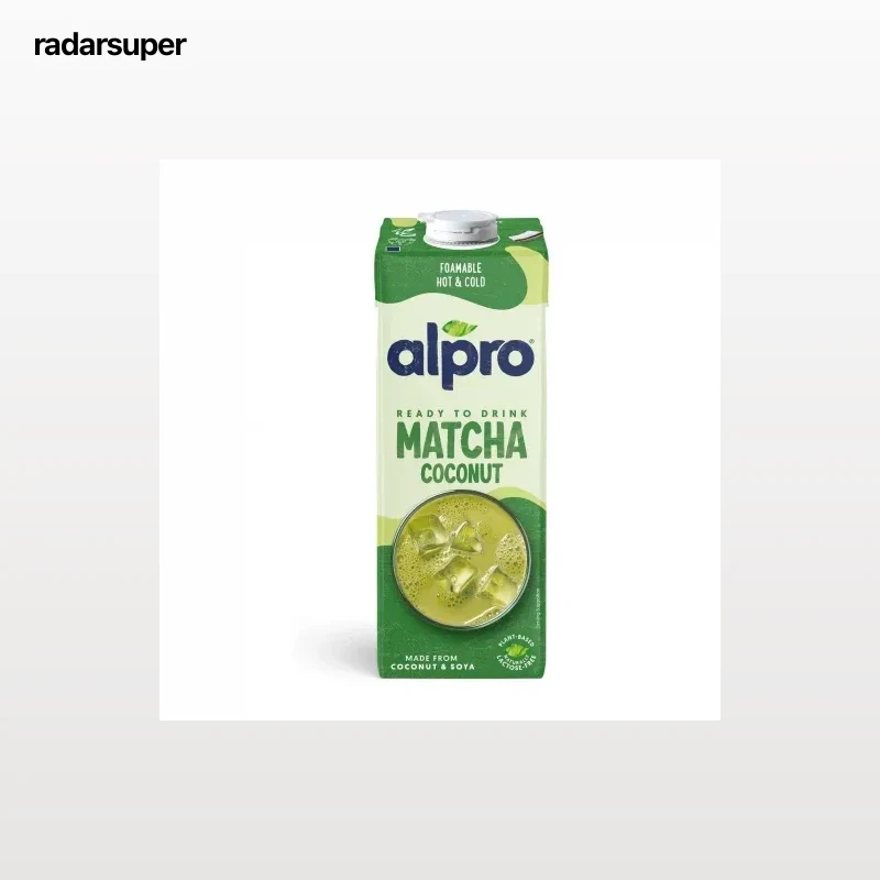Bebida vegetal de matcha con base de coco Alpro sin gluten y sin lactosa brik  1 l
