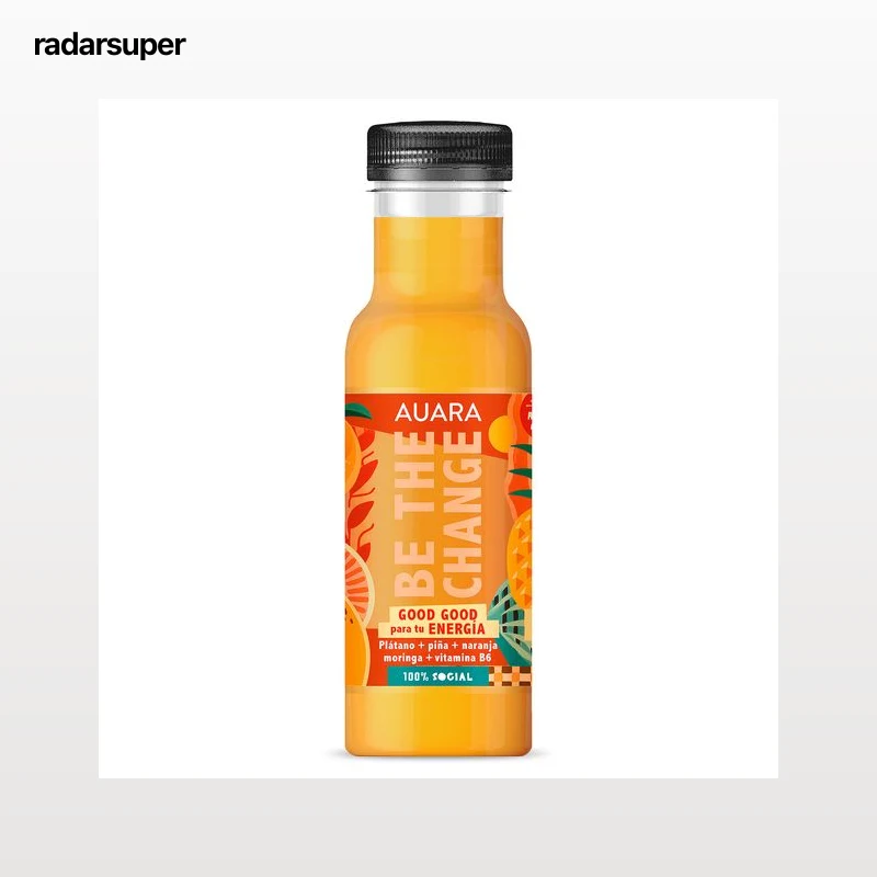 Bebida de zumo energía Auara 330 ml