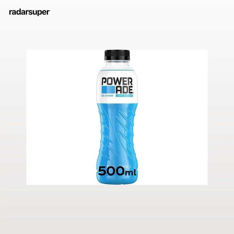 BEBIDAS ISOTÓNICAS POWERADE ICE STORM ZERO 0.5L (SDR)