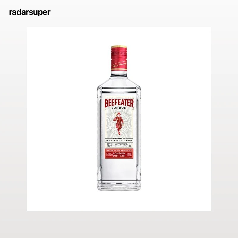 BEEFEATER Ginebra inglesa tipo London dry gin 1,5 l.