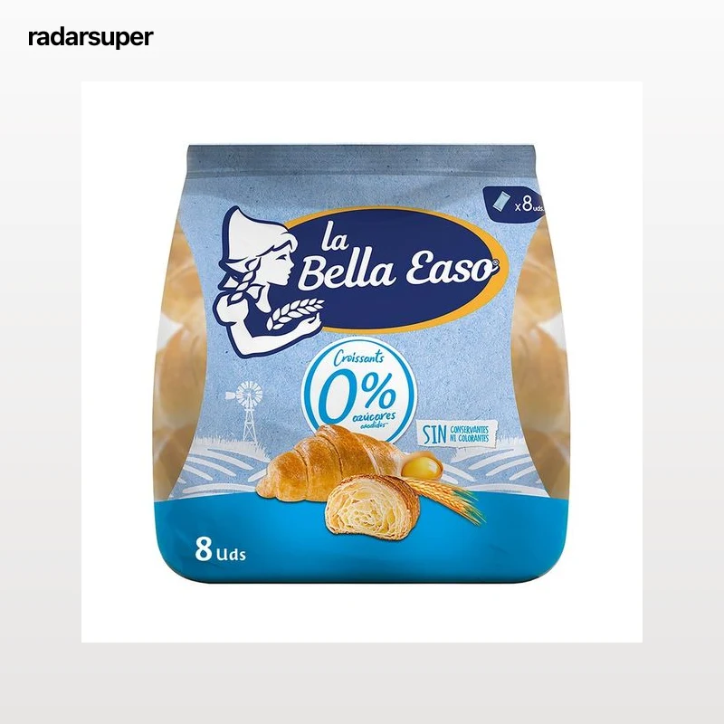 LA BELLA EASO Croissants 0% azúcares añadidos 240 g.