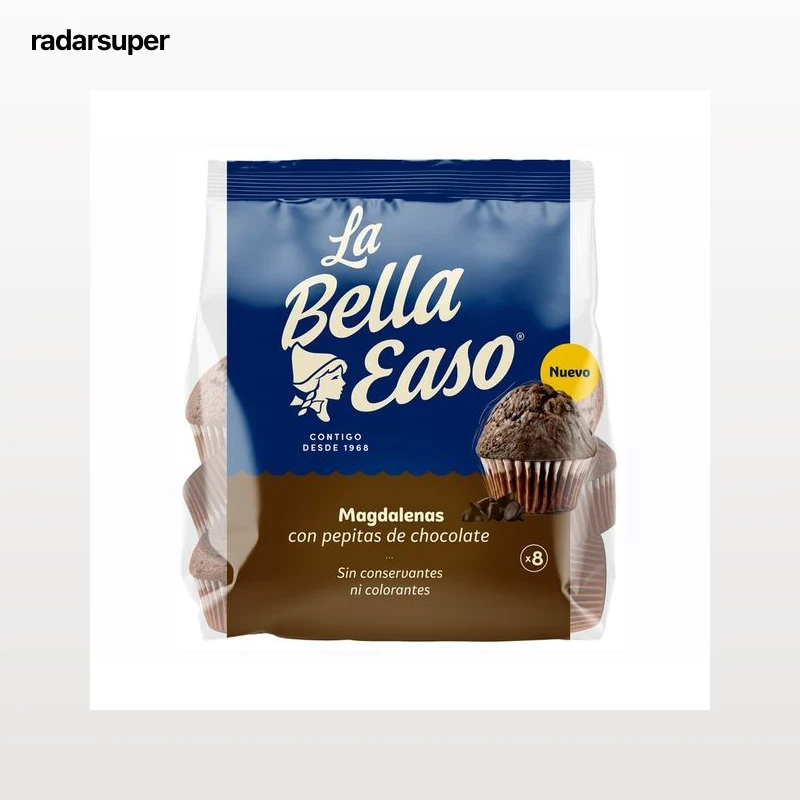 LA BELLA EASO Magdalena de chocolate 230 gr.