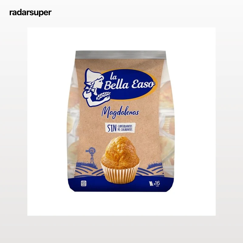 LA BELLA EASO Magdalenas 16 uds. 464 g.