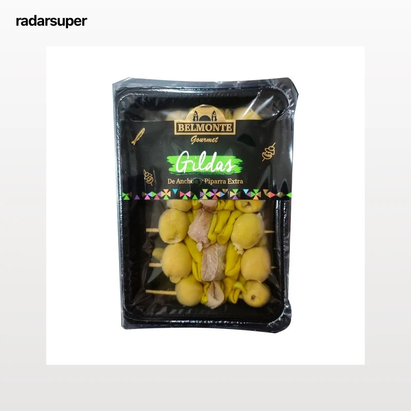 BELMONTE Gildas anchoa y piparra extra 5 uds. 80 g.