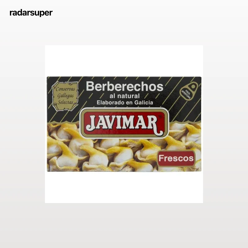Berberechos al natural Javimar 63 g.