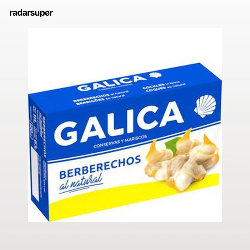 Berberechos al natural Galica 63g
