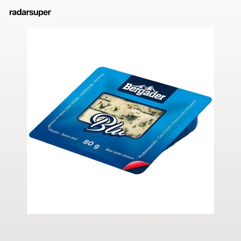BERDADER Queso azul, cuña 80 g.