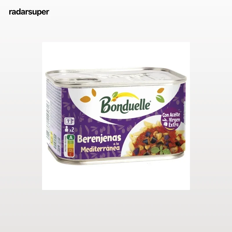 Berenjenas a la mediterránea Bonduelle 375 g.