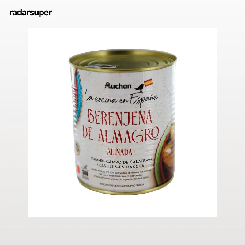 Berenjenas almagro lata 350 g.