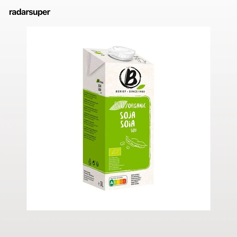 BERIEF Bebida vegetal de soja ecológica 1 l.
