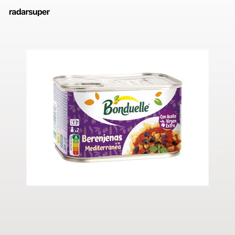 BERINGELAS BONDUELLE À MEDITERRIÂNEA 375G