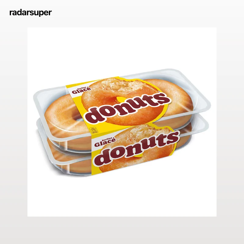 Berlinas glacé Donuts 4 unidades 208 g