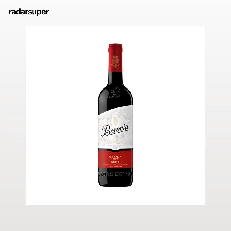 BERONIA Vino tinto crianza con D.O. Ca. Rioja botella de 75 cl.